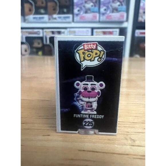 RARE CHASE BITTY Funtime Freddy Funko Pop 5 Nights Freddy's Sister Location #225 - Picture 2 of 6